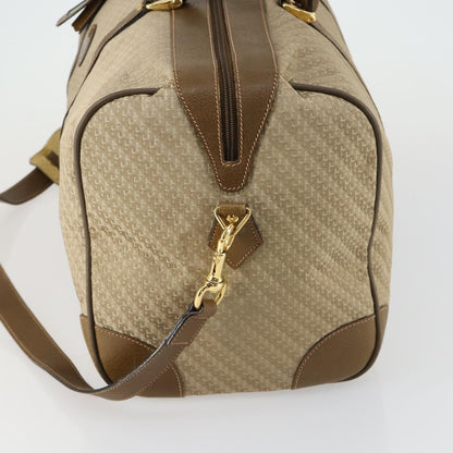 Gucci Vintage Boston Bag Canvas, BEIGE, CANVAS, Travel bag