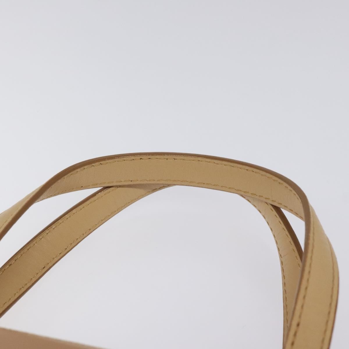 Burberry Vintage Handbag Leather, BEIGE, LEATHER, Handbag