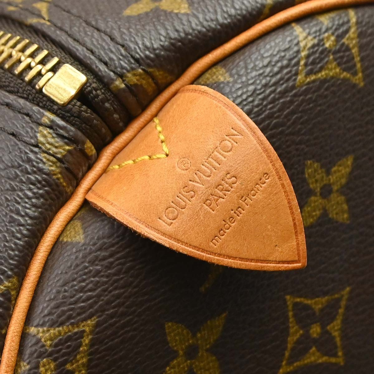 Louis Vuitton Keepall Bag Monogram Canvas, Brown, Canvas, Travel Bag
