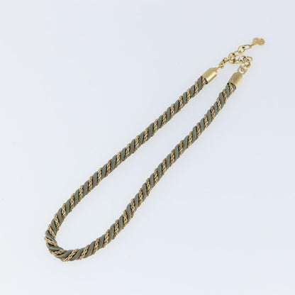 Christian Dior CD Logo necklace Metal, GRAY, METAL, Necklace