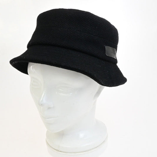 Burberry Nova Check Bucket Hat Wool Cotton, BLACK, WOOL, Head accessory
