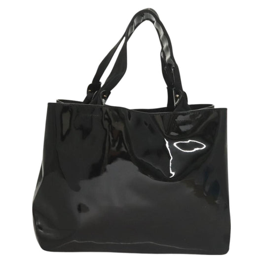 Salvatore Ferragamo Vala Handbag Patent leather, BLACK, PATENT_LEATHER, Handbag
