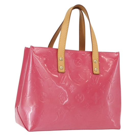 Louis Vuitton Reade Handbag Monogram Vernis, PINK, PATENT_LEATHER, Handbag
