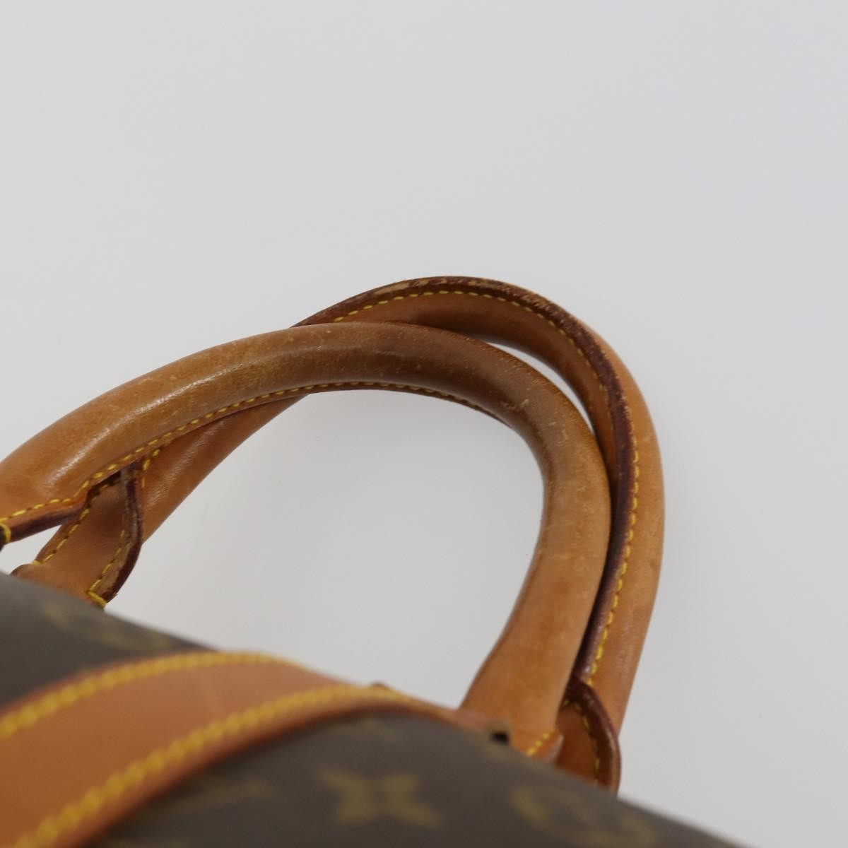 Louis Vuitton Keepall Bag Monogram Canvas, BROWN, CANVAS, Travel bag