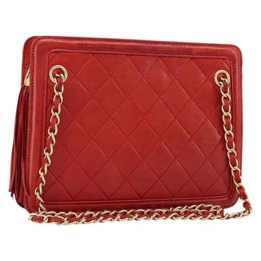 Chanel Chain Clutch Leather, Multicolour, Leather, Handbag