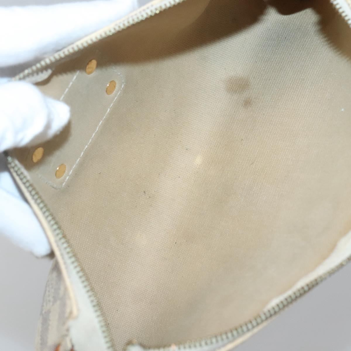 Louis Vuitton Eva Handbag Damier, WHITE, CANVAS, Shoulder bag