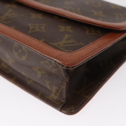 Louis Vuitton Dame Pochette Monogram Canvas, BROWN, CANVAS, Clutche & pouche