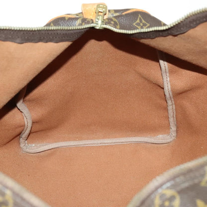 Louis Vuitton Keepall Bag Monogram Canvas, BROWN, CANVAS, Travel bag