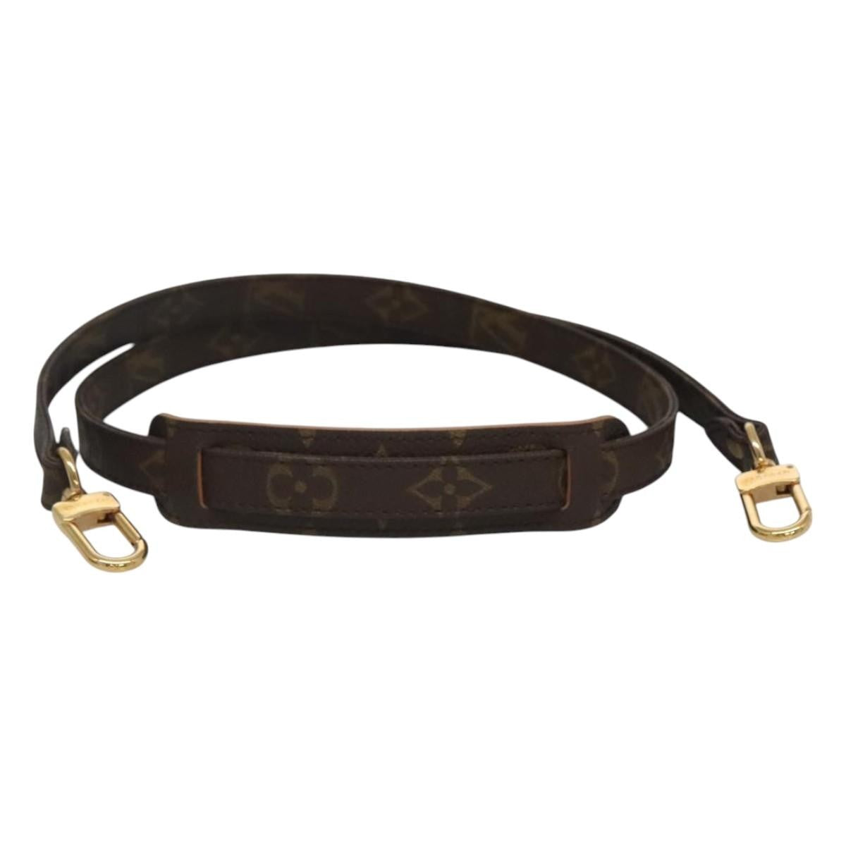 Louis Vuitton Bandouliere Strap Monogram Canvas, BROWN, CANVAS, Straps