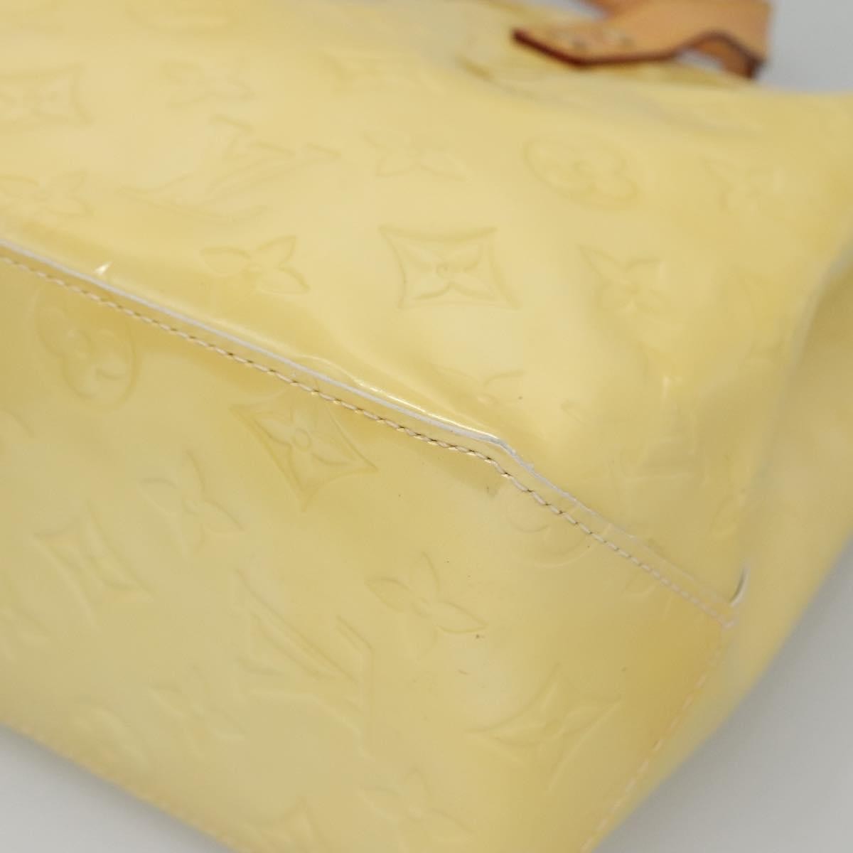 Louis Vuitton Reade Handbag Monogram Vernis, ECRU, PATENT_LEATHER, Handbag