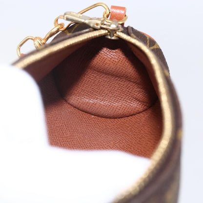 Louis Vuitton Papillon Pochette Monogram Canvas, BROWN, CANVAS, Handbag