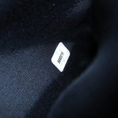 Chanel Vintage Shoulder Bag Leather, BLACK, LEATHER, Shoulder bag