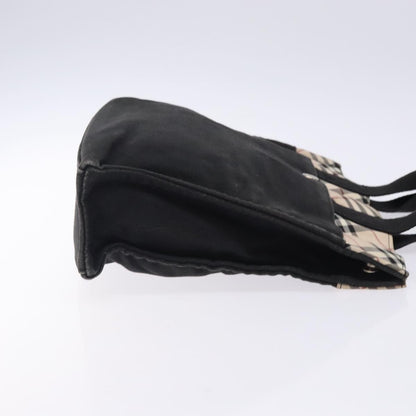 Burberry Nova Check Tote canvas check pattern, BLACK, CANVAS, Tote bag