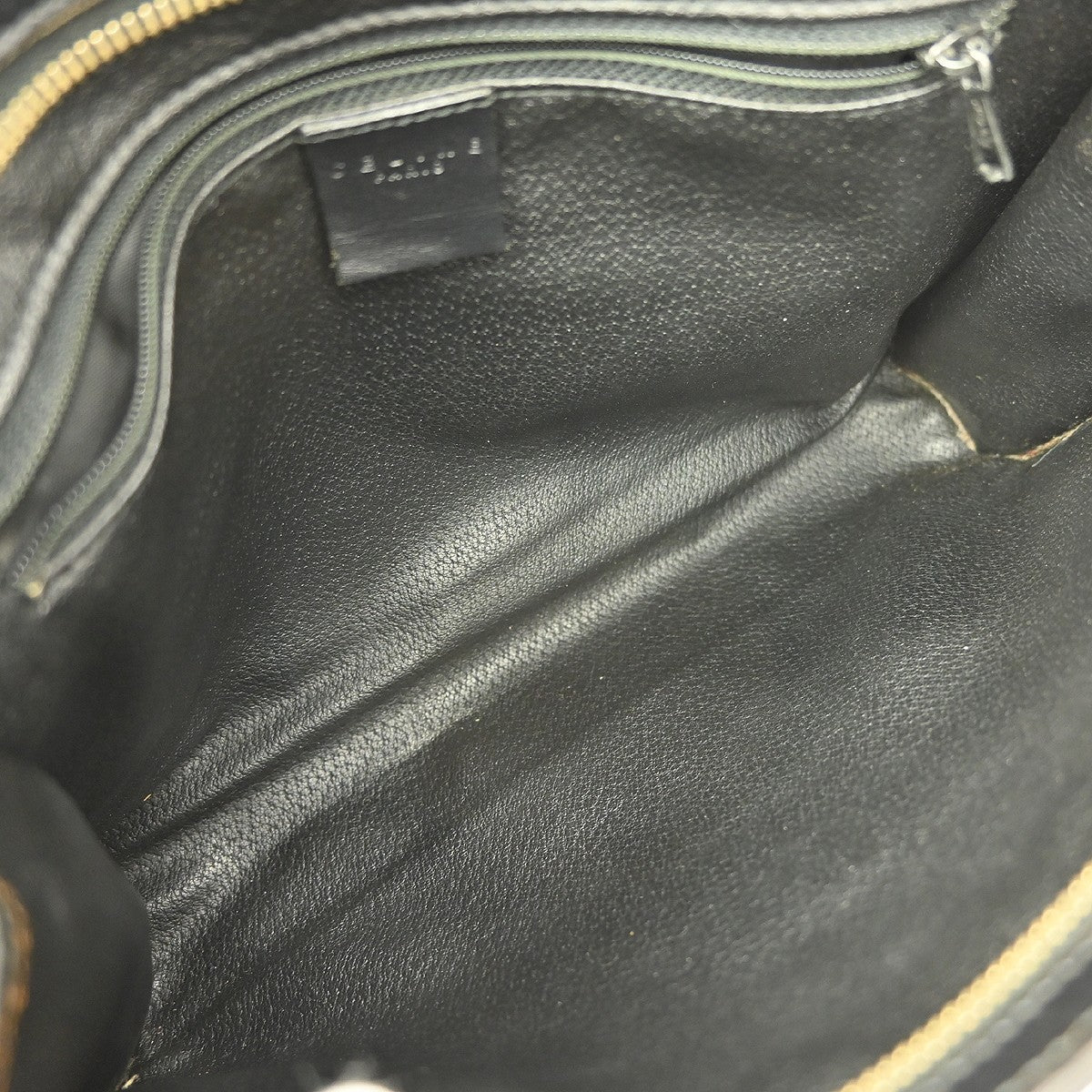 Celine C Macadam Pouch Canvas, BROWN, CANVAS, Clutche & pouche