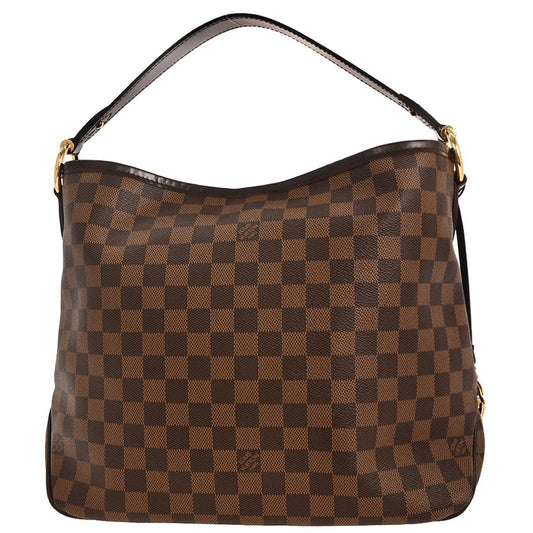 Louis Vuitton Delightful NM Handbag Damier, BROWN, CANVAS, Tote bag