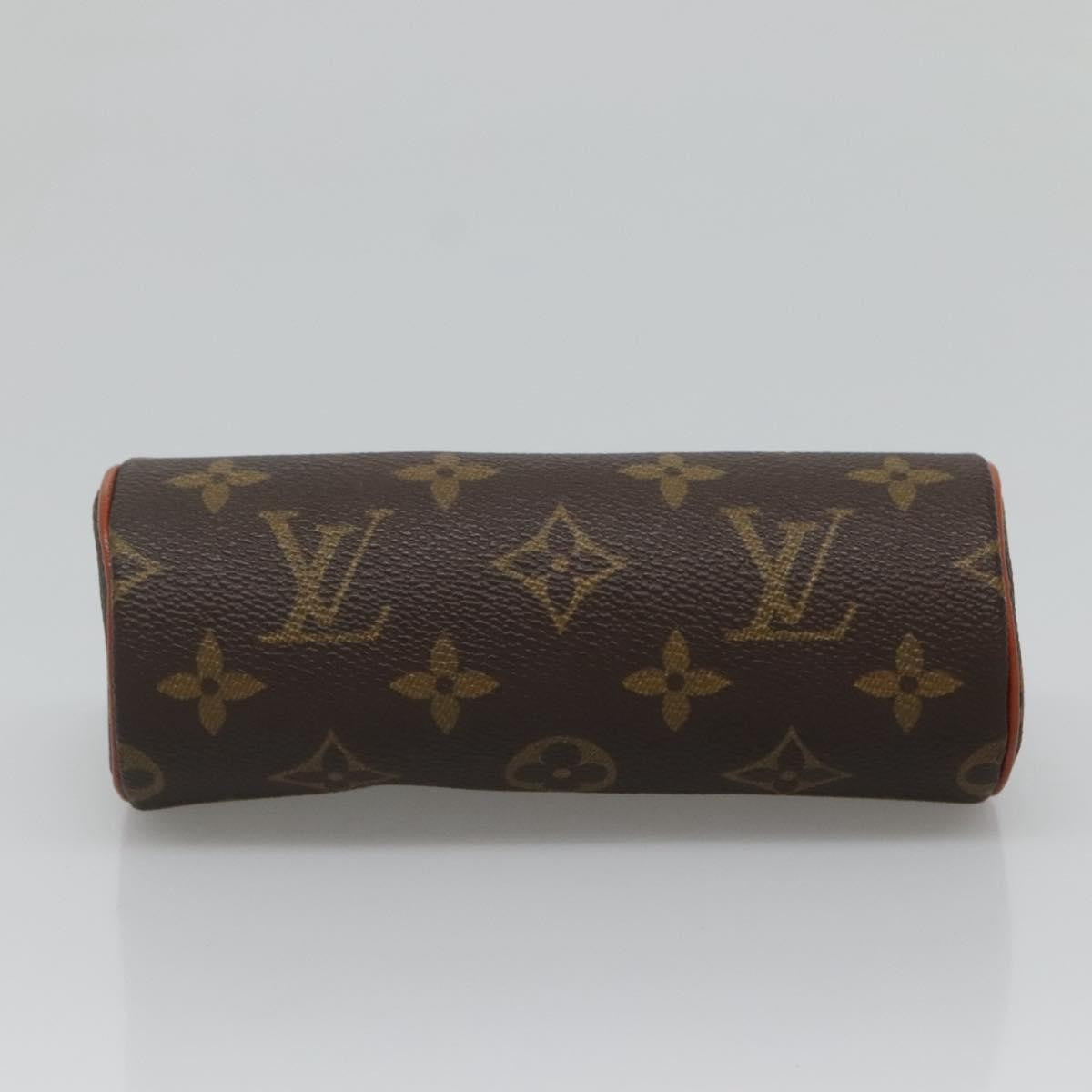 Louis Vuitton Papillon Pochette Monogram Canvas, BROWN, CANVAS, Clutche & pouche