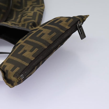 Fendi Open Shopping Tote Zucca Canvas, KHAKI, CANVAS, Tote bag