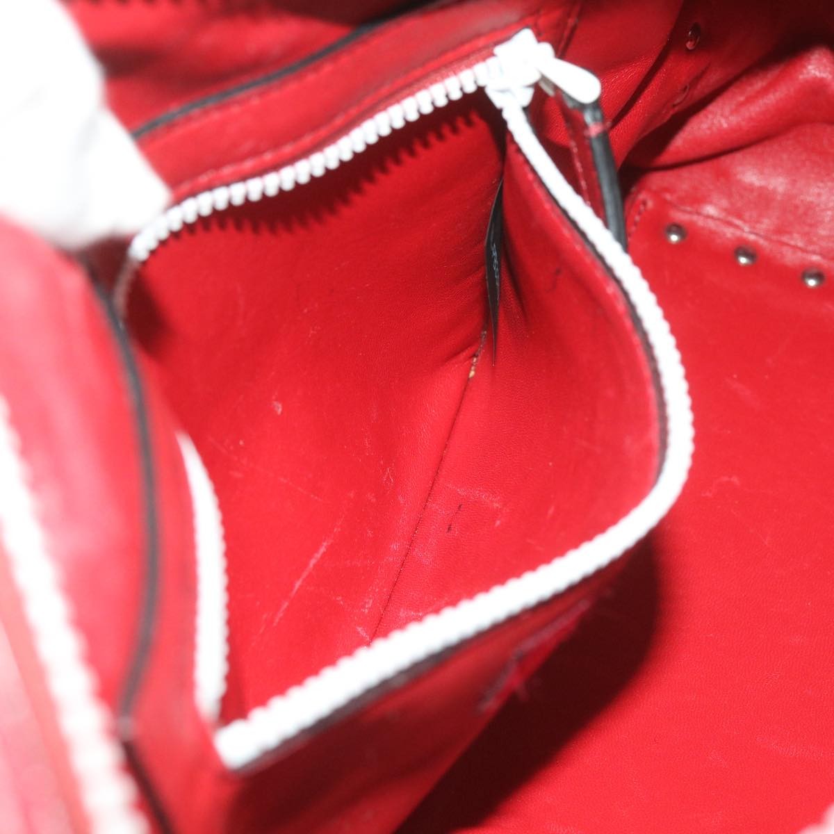 Valentino Garavani Free Rockstud Spike Duffle Bag Quilted Leather, RED, LEATHER, Travel bag