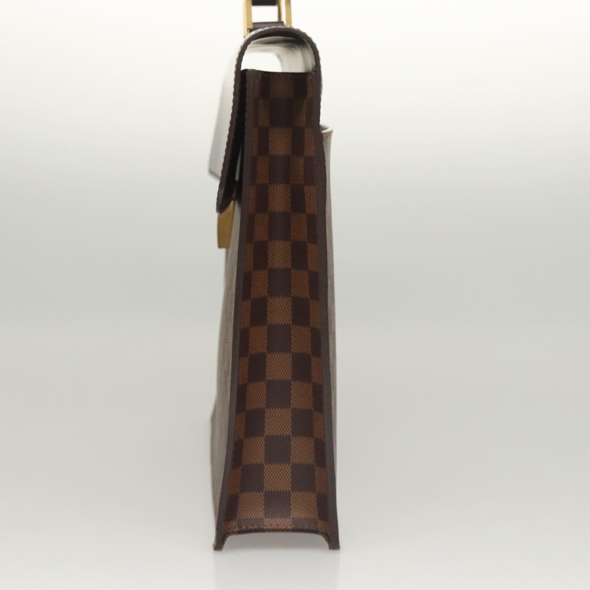 Louis Vuitton Altona Bag Damier, BROWN, CANVAS, Briefcase
