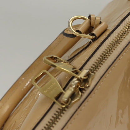 Louis Vuitton Santa Monica Handbag Monogram Vernis, BEIGE, PATENT_LEATHER, Handbag