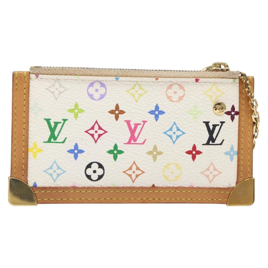 Louis Vuitton Pochette Clés Monogram Canvas, MULTICOLOUR, CANVAS, Wallets