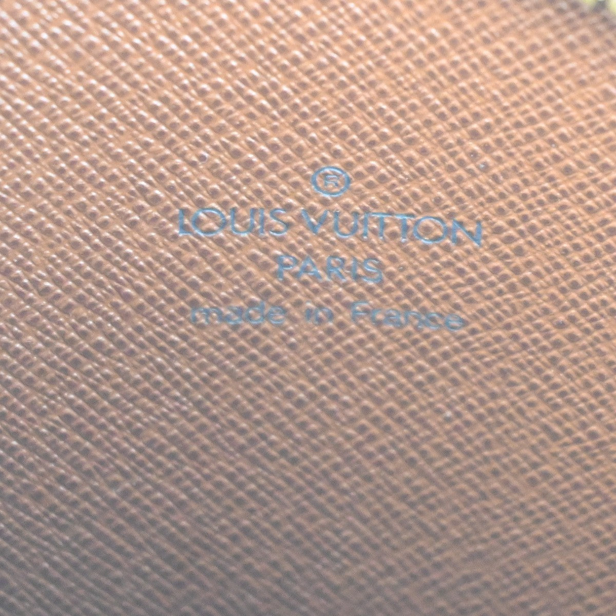 Louis Vuitton Drouot Handbag Monogram Canvas, BROWN, CANVAS, Shoulder bag