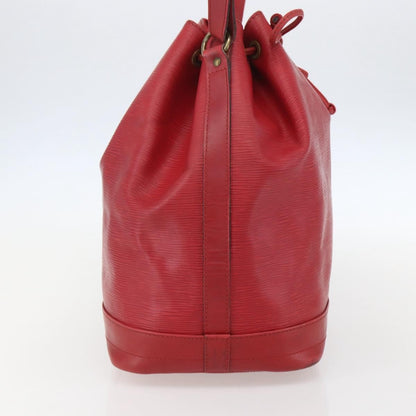 Louis Vuitton Petit Noe NM Handbag Epi Leather, RED, LEATHER, Shoulder bag