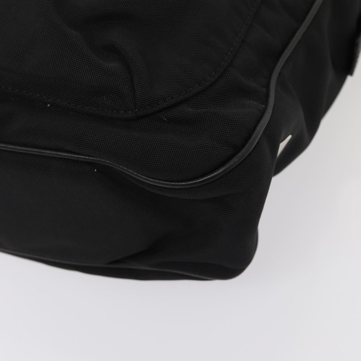 Burberry Vintage Shoulder Bag Nylon, BLACK, NYLON, Shoulder bag