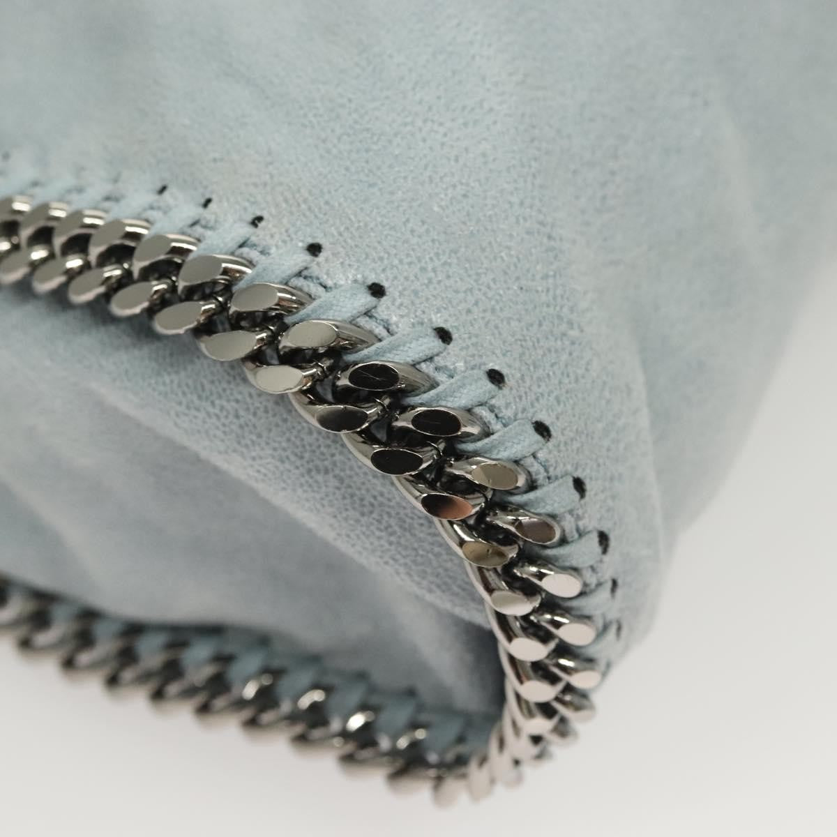 Stella McCartney Falabella Tote Suede, BLUE, SUEDE, Tote bag