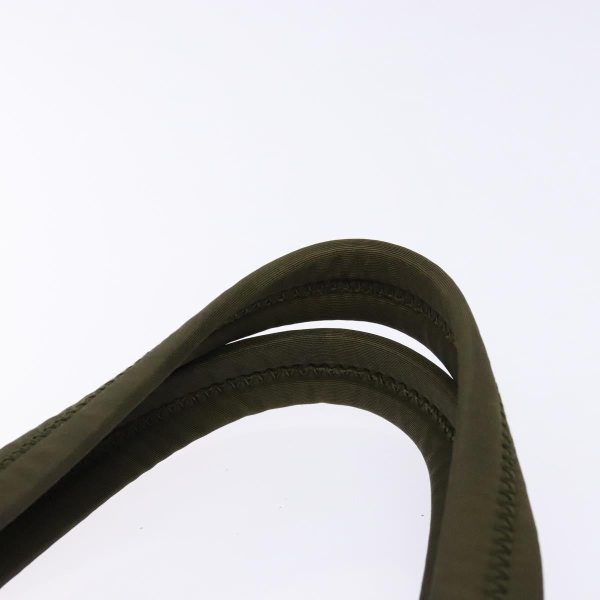 Prada Tote Vitello Daino Vitello Daino, GREEN, NYLON, Tote bag