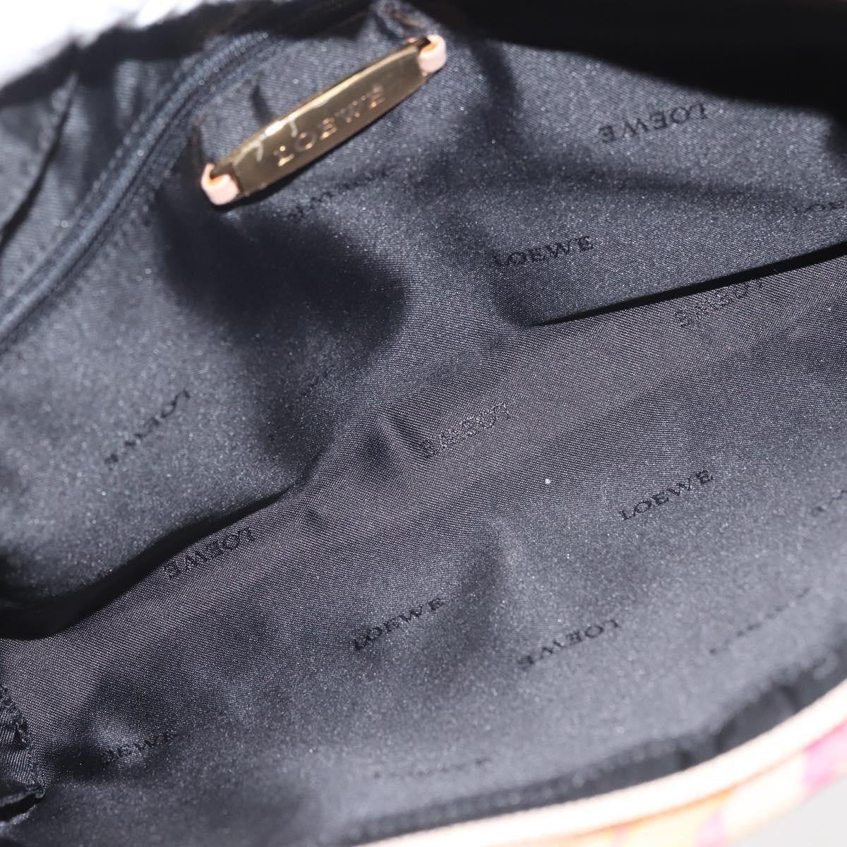 Loewe Vintage Handbag Leather, BEIGE, SUEDE, Handbag