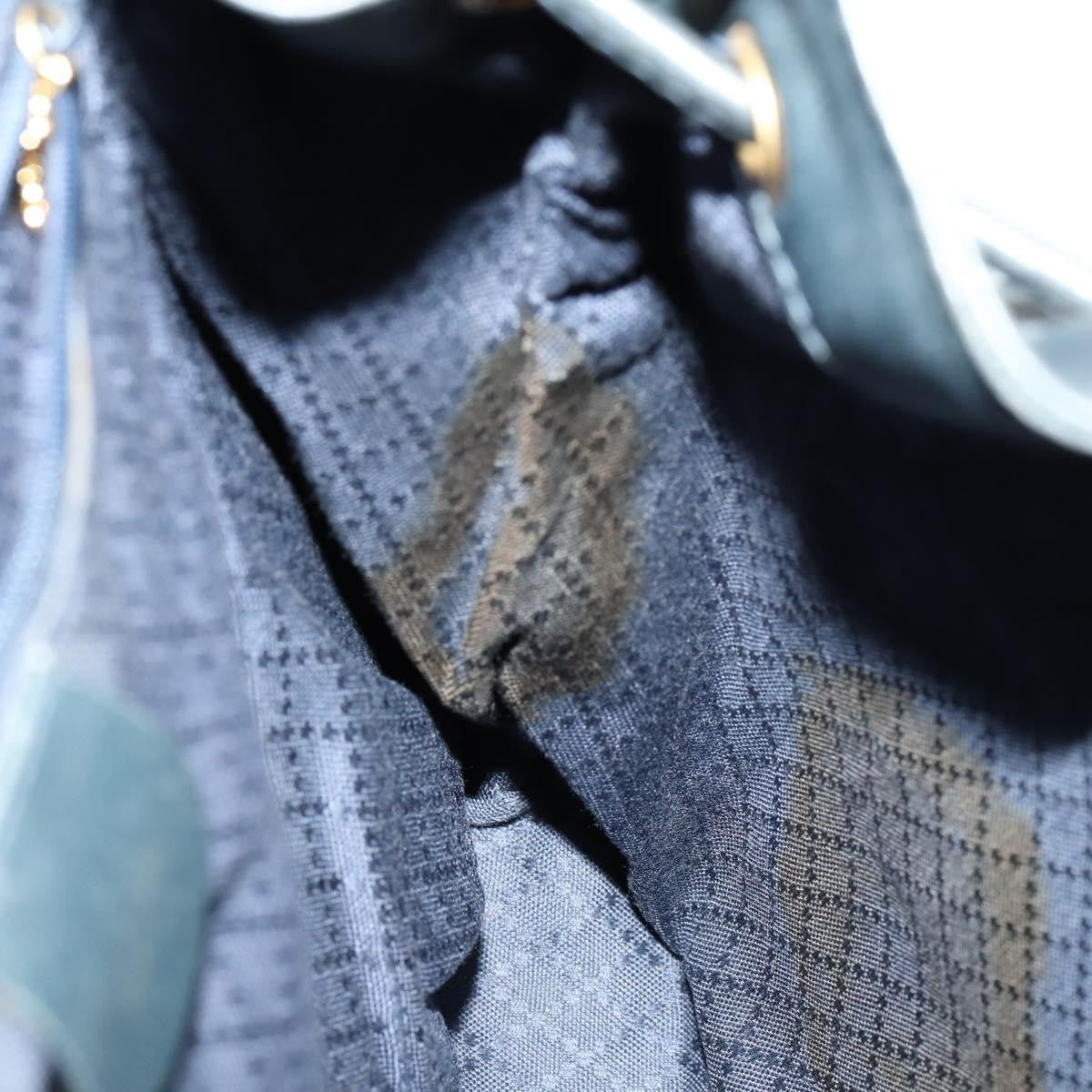 Gucci Vintage Bamboo Backpack Leather, BLACK, LEATHER, Backpack