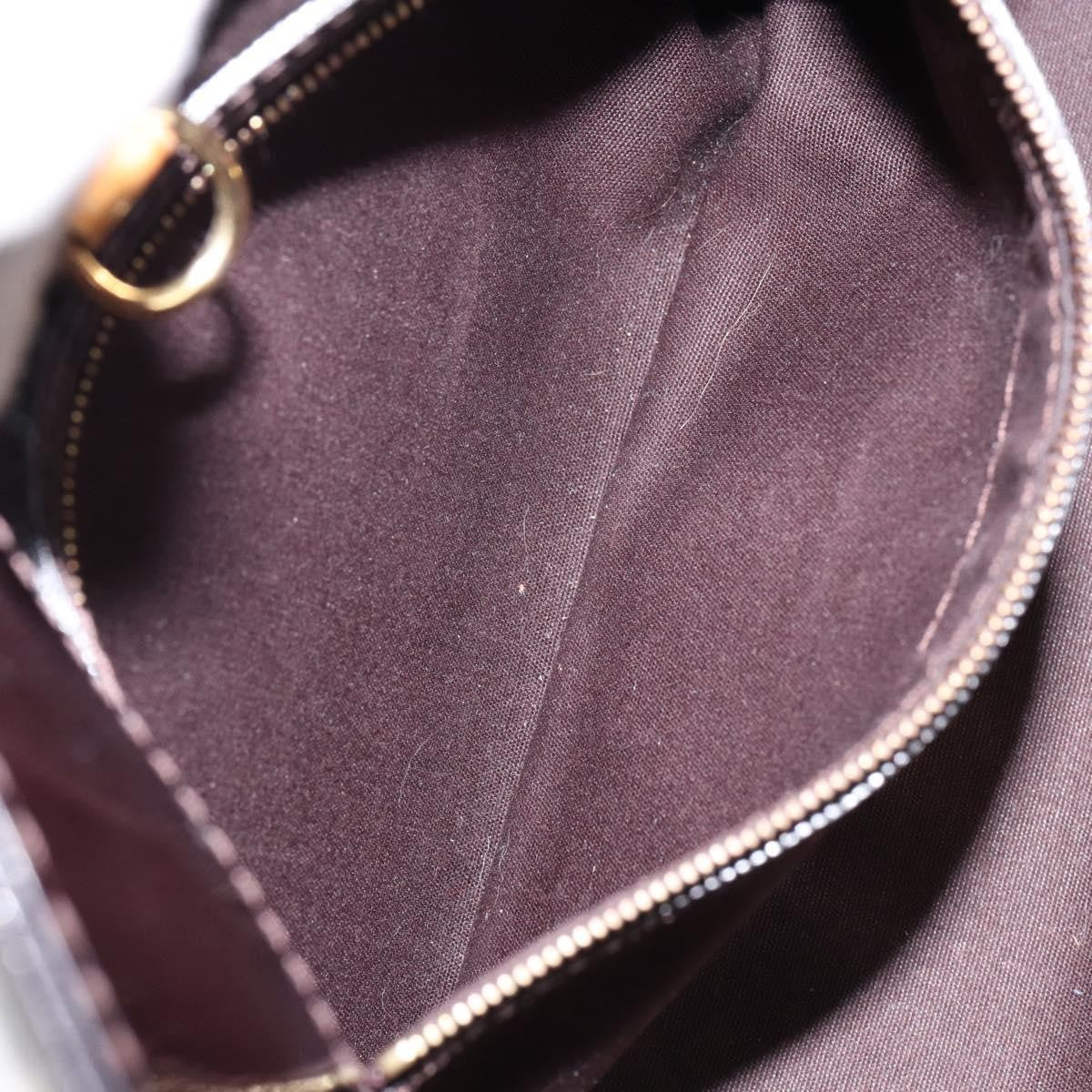 Louis Vuitton Catalina Handbag Monogram Vernis, PURPLE, PATENT_LEATHER, Handbag