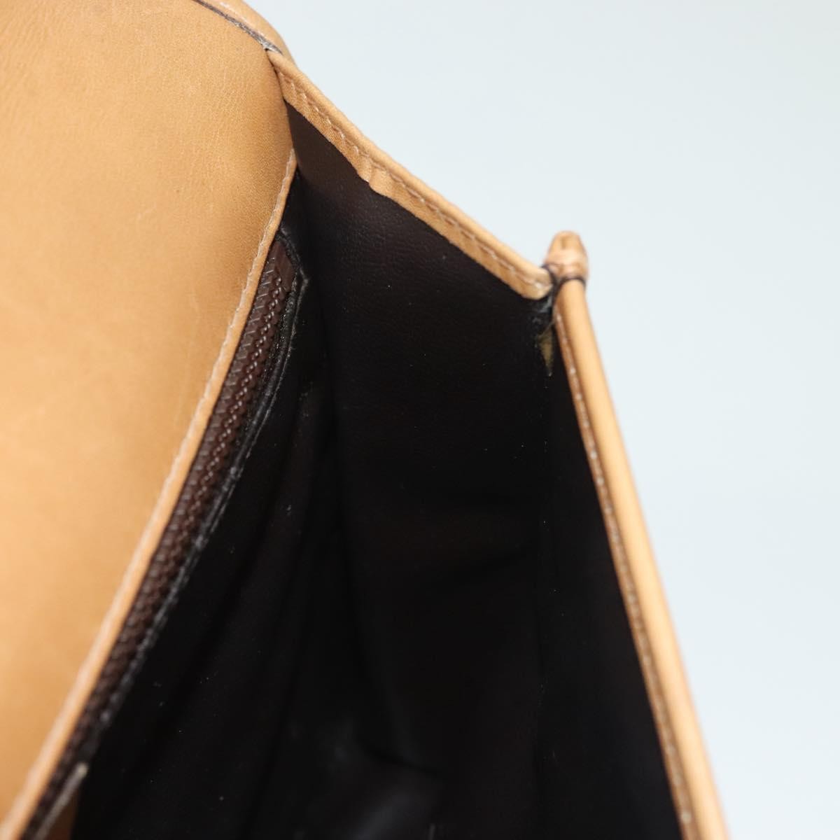 Celine Macadam Pochette Classic, BEIGE, PVC, Clutche & pouche