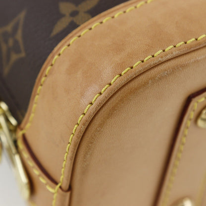 Louis Vuitton Alma Handbag Monogram Canvas, BROWN, CANVAS, Handbag