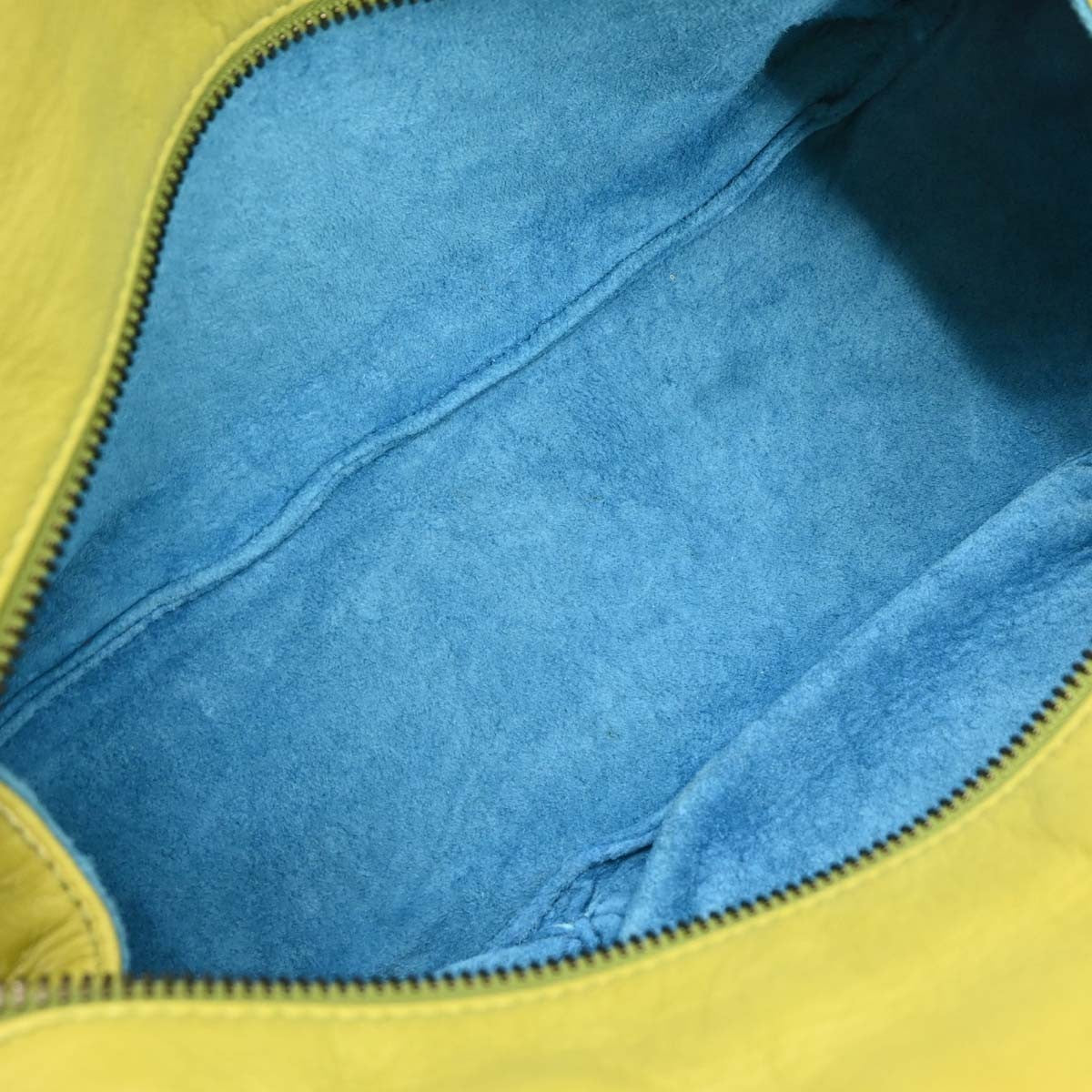 Bottega Veneta Intrecciato Shoulder bag Leather, GREEN, LEATHER, Shoulder bag