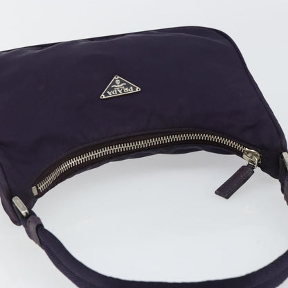 Prada Hobo Tessuto, PURPLE, NYLON, Shoulder bag