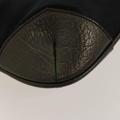 Burberry Zip Top Messenger Nylon, BLACK, NYLON, Shoulder bag