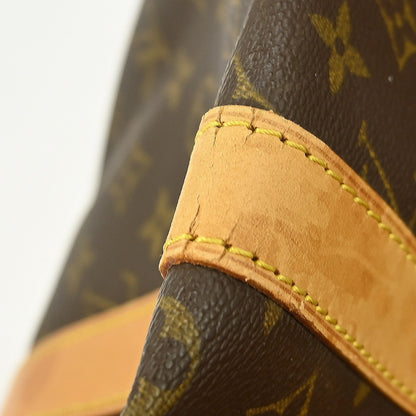 Louis Vuitton Keepall Bandouliere Bag Monogram Canvas, BROWN, CANVAS, Travel bag