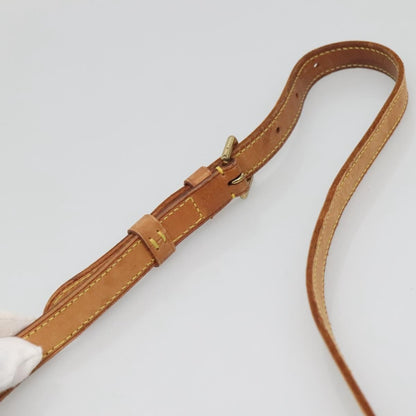 Louis Vuitton Musette Tango Handbag Monogram Canvas, BROWN, CANVAS, Handbag