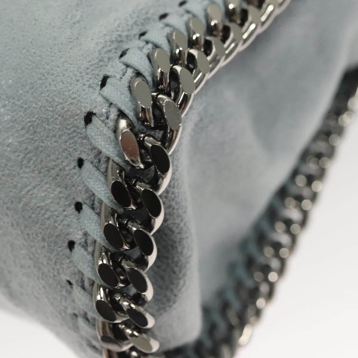 Stella McCartney Falabella Tote Suede, BLUE, SUEDE, Tote bag