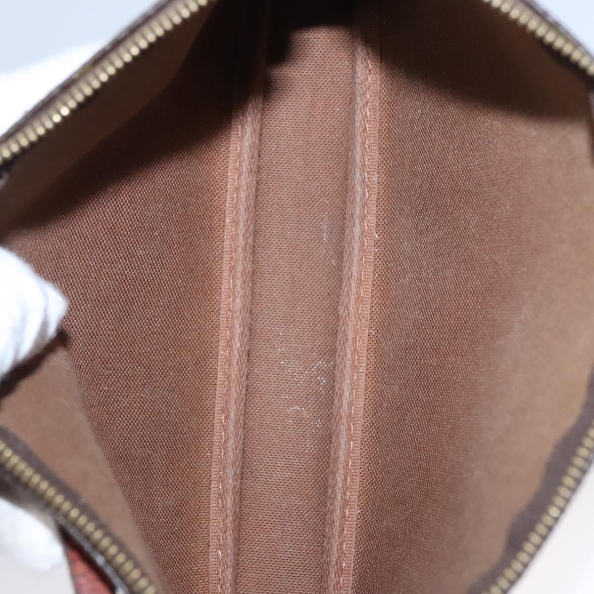 Louis Vuitton Pochette Accessoires Limited Edition Monogram Graffiti, ORANGE, CANVAS, Bag