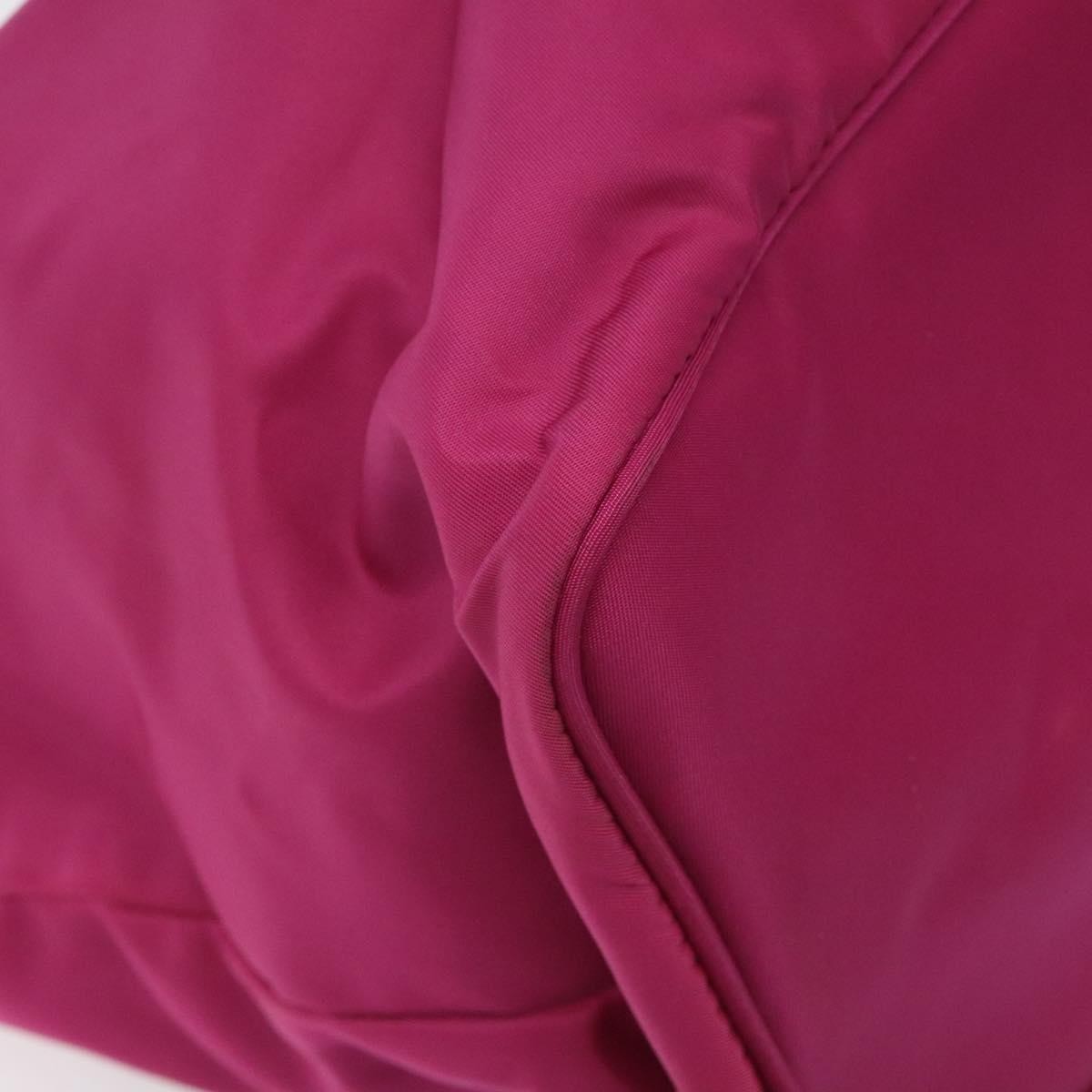 Prada Convertible Zip Tote Tessuto, PINK, NYLON, Tote bag