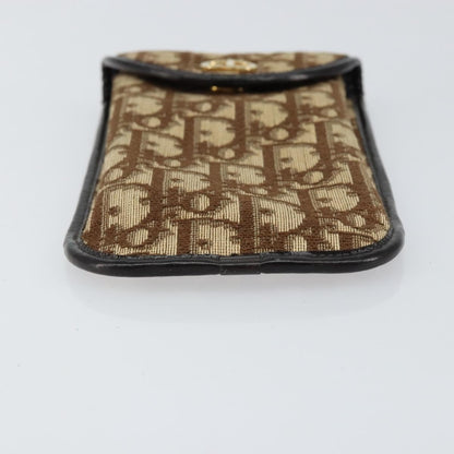 Christian Dior Trotter pouch Canvas, BEIGE, CANVAS, Clutche & pouche