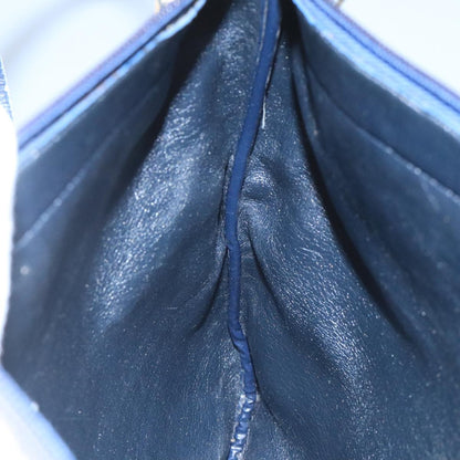 Christian Dior Vintage Trotter Shoulder Bag Canvas, NAVY, CANVAS, Shoulder bag