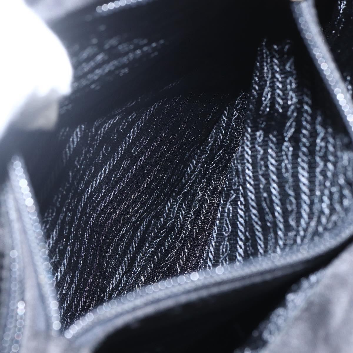 Prada Vintage Tote Nylon, BLACK, NYLON, Tote bag