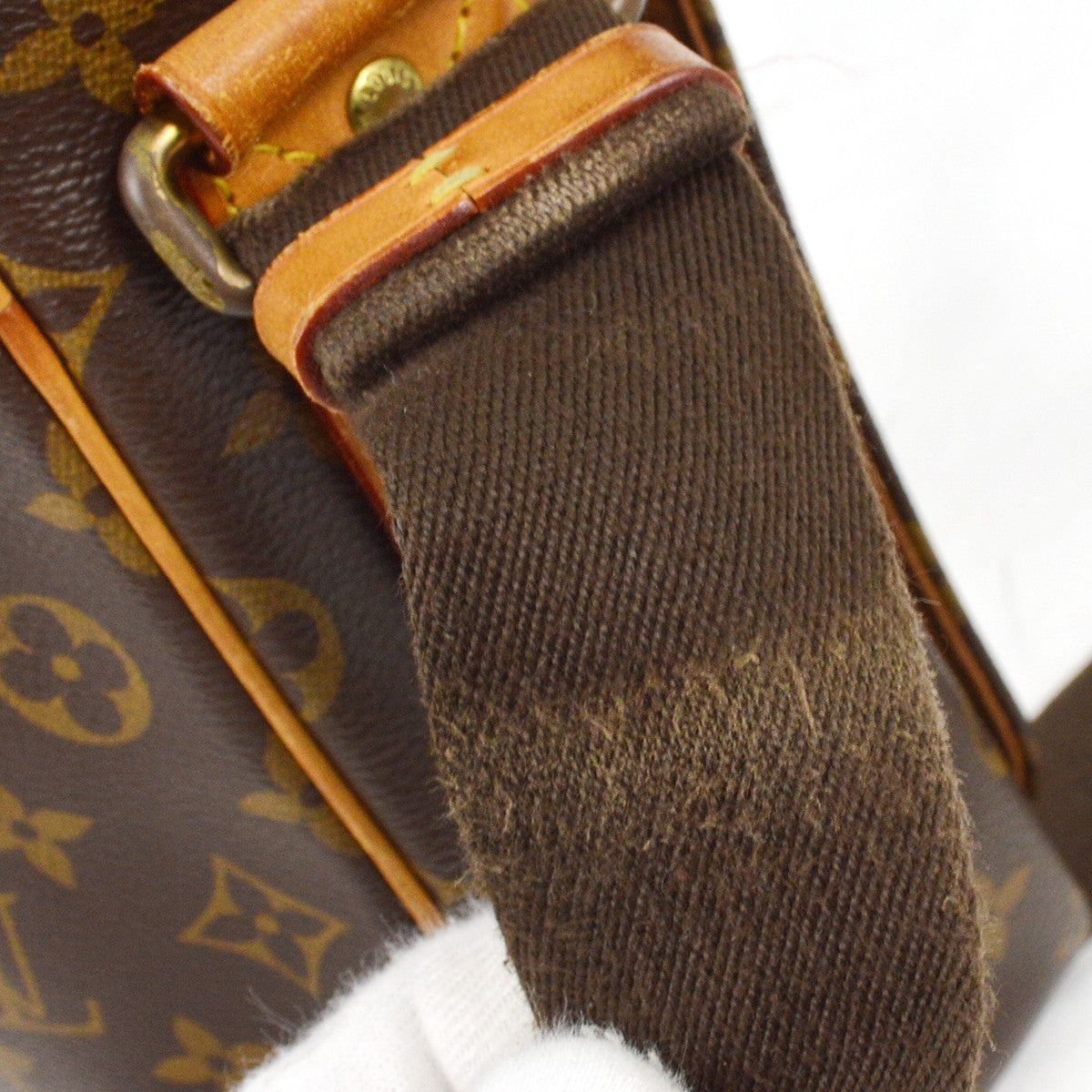 Louis Vuitton Abbesses Messenger Bag Monogram Canvas, BROWN, CANVAS, Shoulder bag