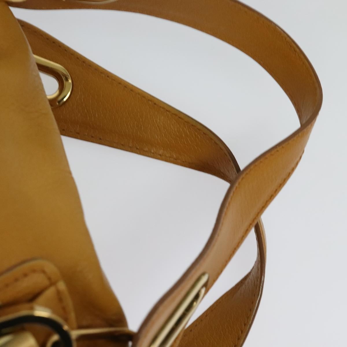 Chloe Paraty Top Handle Bag Leather, GOLD, LEATHER, Handbag