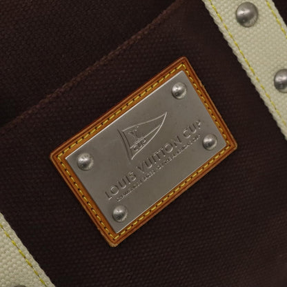 Louis Vuitton Cup Sac Antigua Duffle Bag Canvas, BROWN, CANVAS, Travel bag