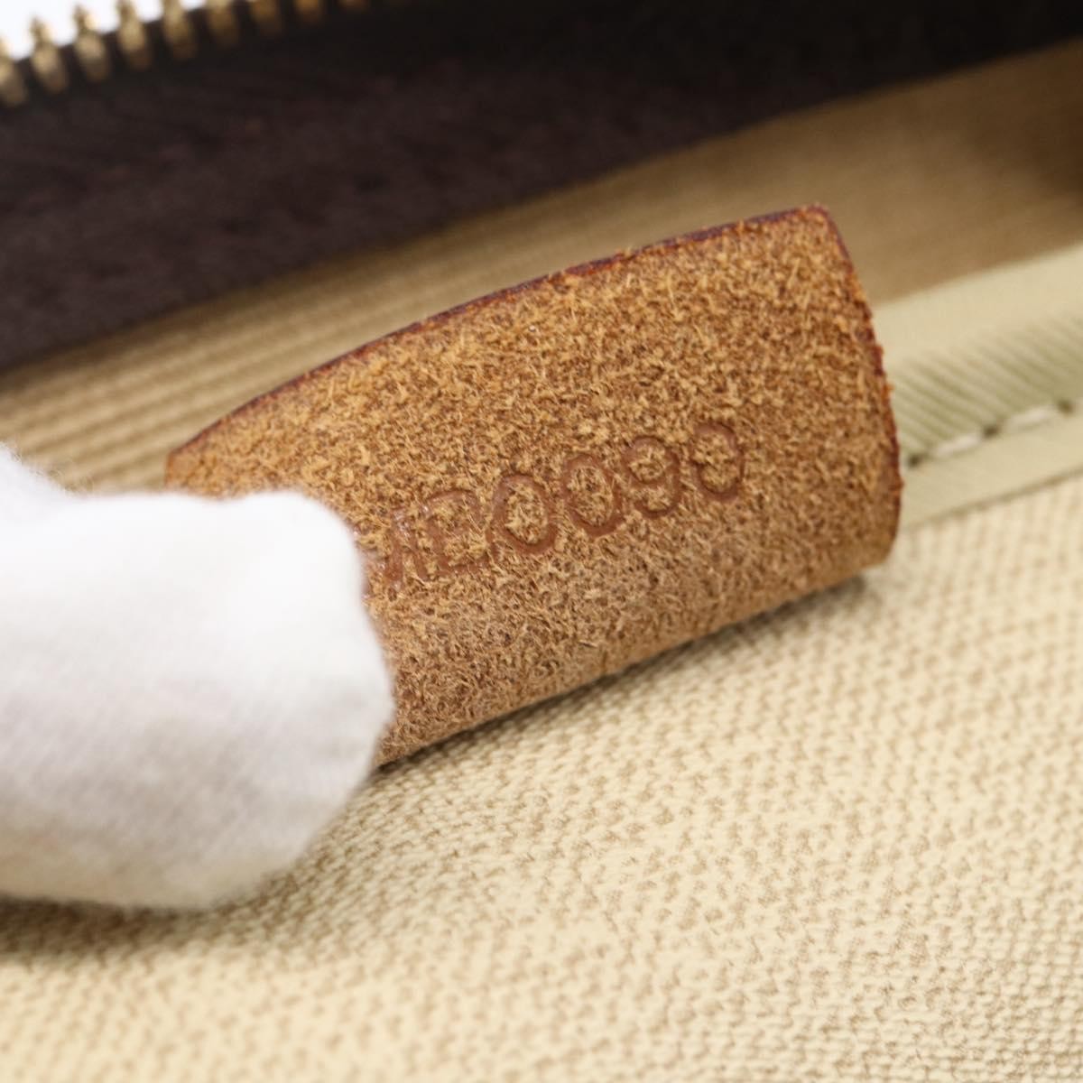 Louis Vuitton Deauville Handbag Monogram Canvas, BROWN, CANVAS, Handbag